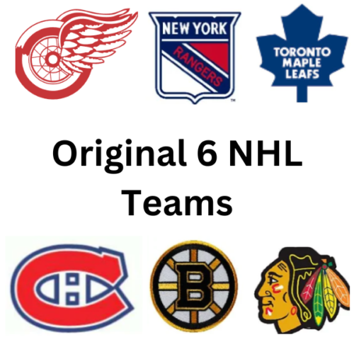 original 6 nhl teams