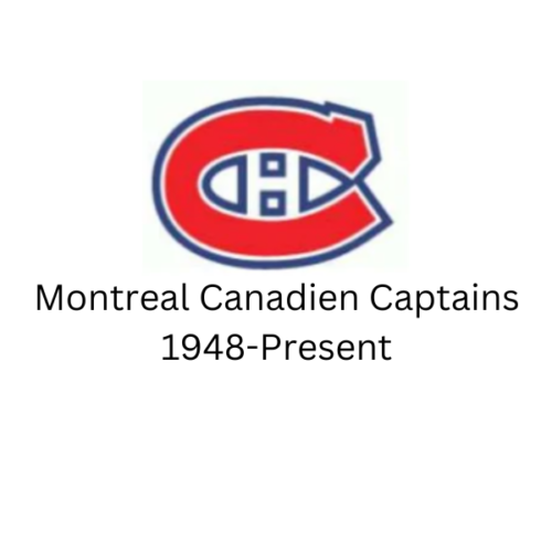 montreal canadiens captains 1048 to present day