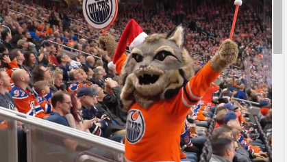 Edmonton Oilers mascot