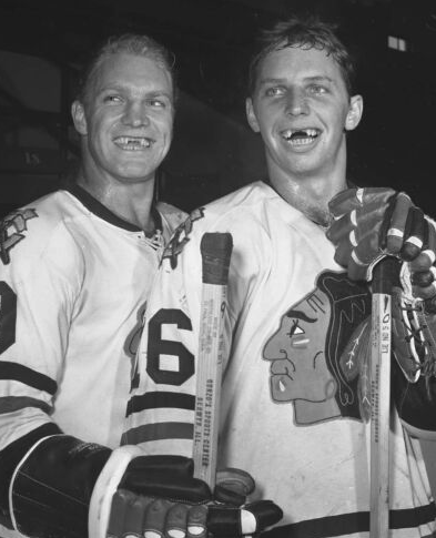 hockey brothers Dennis and Bobby Hull