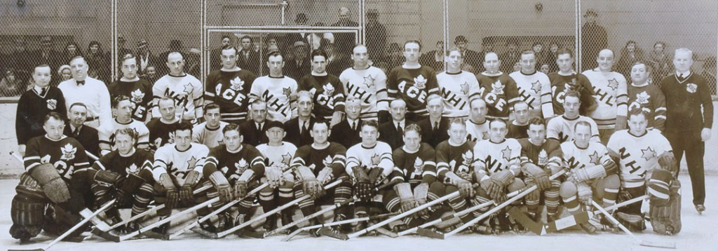 First NHL all star game 1934