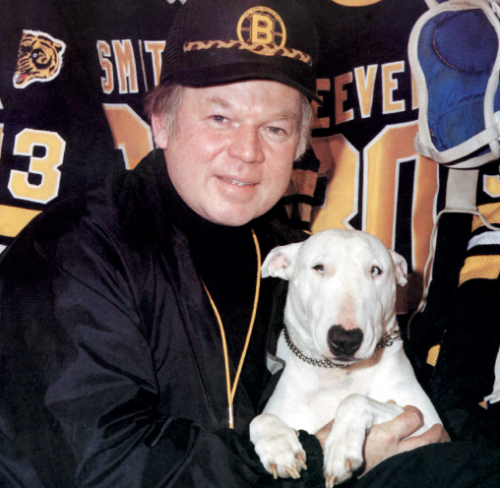 Don Cherry and his dog blue