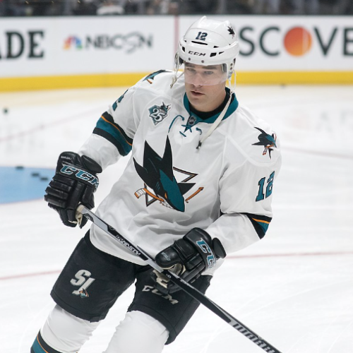 Patrick Marleau of the San Jose Sharks