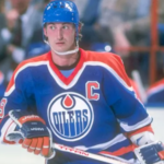 Wayne Gretzky of the Edmonton Oilers