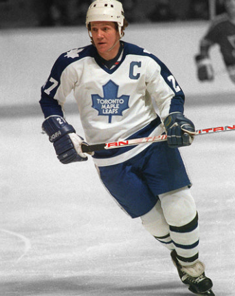 Darryl Sittler of the Toronto Maple Leafs