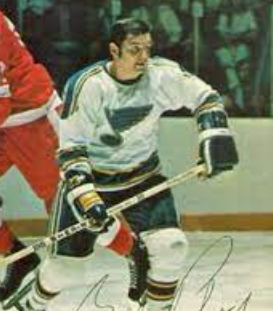 Bill Plager of the St. Louis Blues