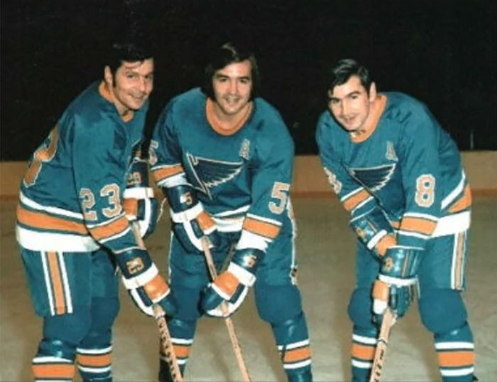 The Plager brothers of the St. Louis Blues