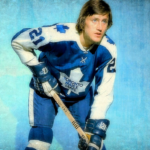 Borje Salming with the Toronto Maple Leafs