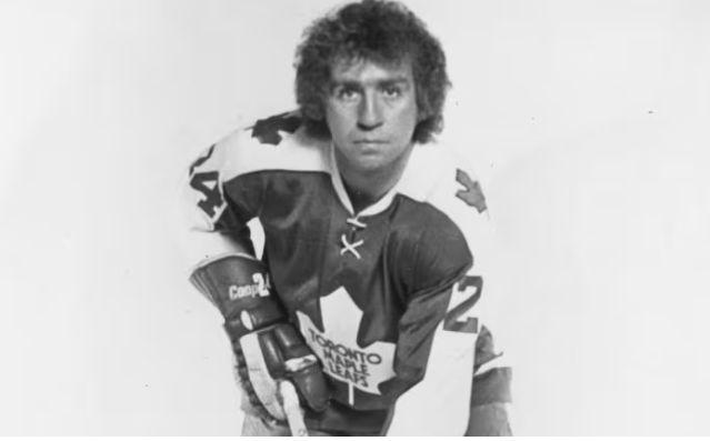Brian Glennie of the Toronto Maple Leafs