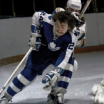 Brian Glennie of the Toronto Maple Leafs