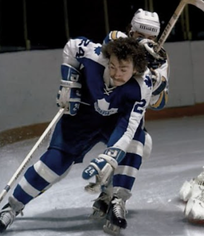 Brian Glennie of the Toronto Maple Leafs