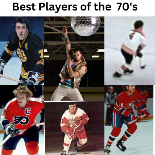 The Best hockey players of the seventies