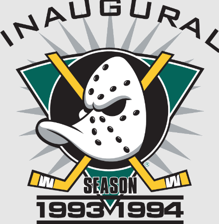 Anaheim Mighty Ducks first logo