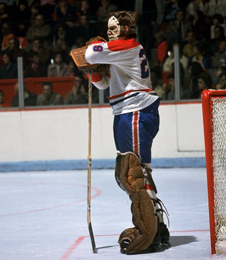 Ken Dryden with the Montreal Canadiens