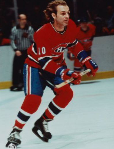 Guy Lafluer with the Montreal Canadiens