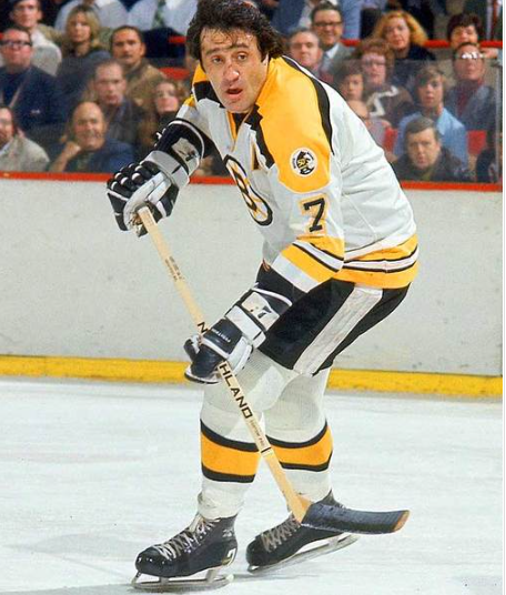 Phil Esposito with the Boston Bruins