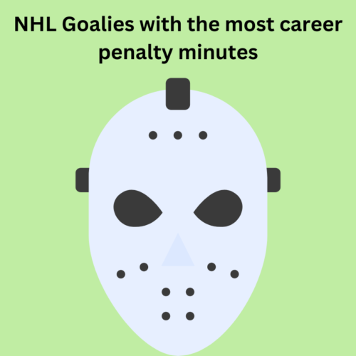 NHL goalies with the most penalty minutes