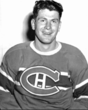 Vic Lynn with the Montreal Canadiens