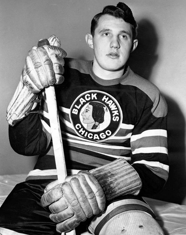 Bill Gadsby Blackhawks 1948