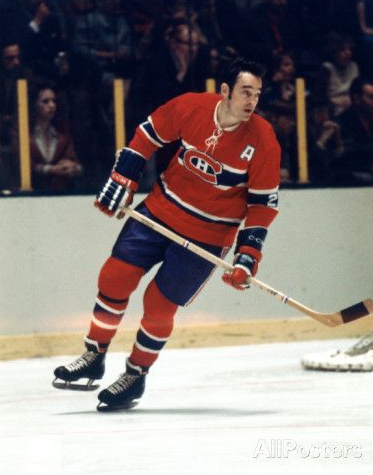 Frank Mahovlich with the Canadiens