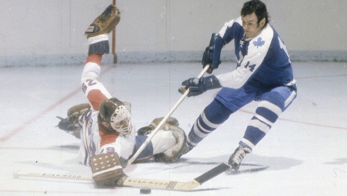 Dave Keon and Ken Dryden