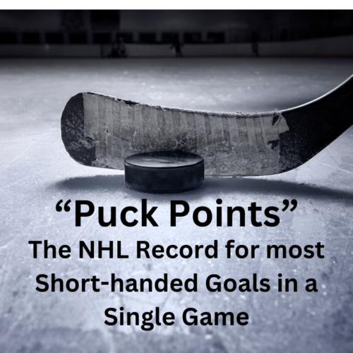 nhl record for short-handed goals