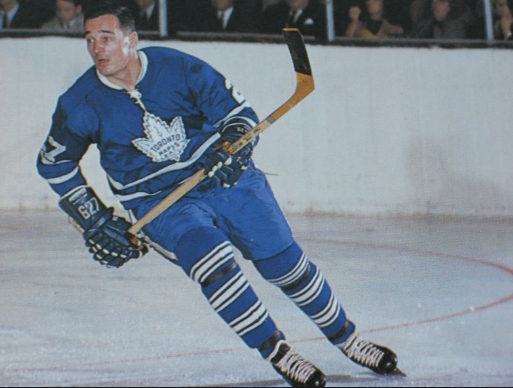 Frank Mohovlich with the Toronto Maple Leafs