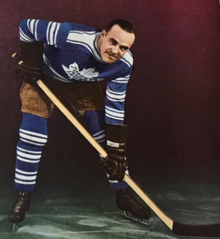 King Clancy with the Leafs 1935