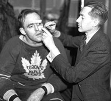 King Clancy with the Leafs